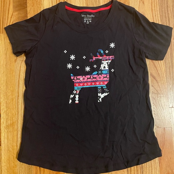 Vera Bradley NWOT Reindeer PJ Set - Picture 2 of 3